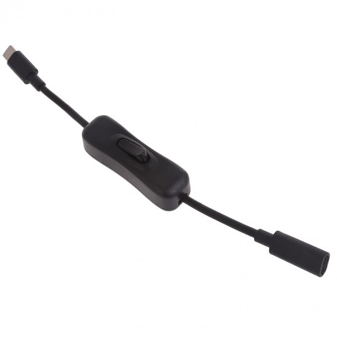 Мужчина к женщине USB тип C к C переключатель отключения кабеля расширения зарядки данных для лампы телефона Raspberry Pi LED 5