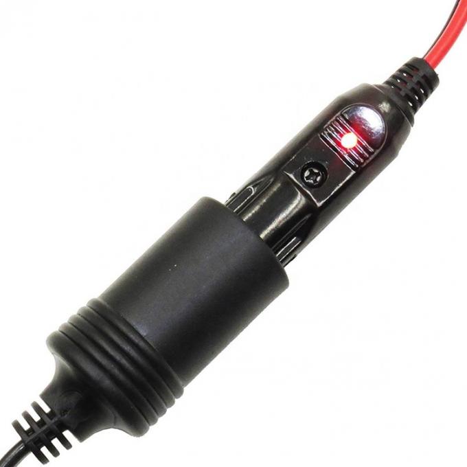 12V 24V 15A фитиль Автомобильный сигаретный зажигалка Мужской разъем с свинцовым консервированным проводом 3