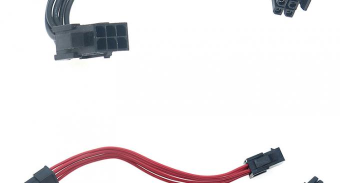 Специализированный мужской на женский 4 6 8 Pin Molex Micro Fit 3.0 соединительный кабель 4