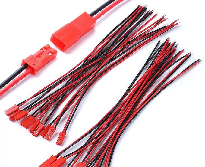 22AWG Мужчина Женщина 2 PIN JST SYP RCY Стыковочный соединитель с голым концом свиного хвоста проволока свинцового кабеля для батареи светодиодных полос 0