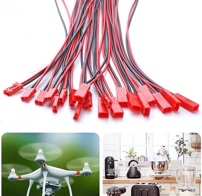 22AWG Мужчина Женщина 2 PIN JST SYP RCY Стыковочный соединитель с голым концом свиного хвоста проволока свинцового кабеля для батареи светодиодных полос 4
