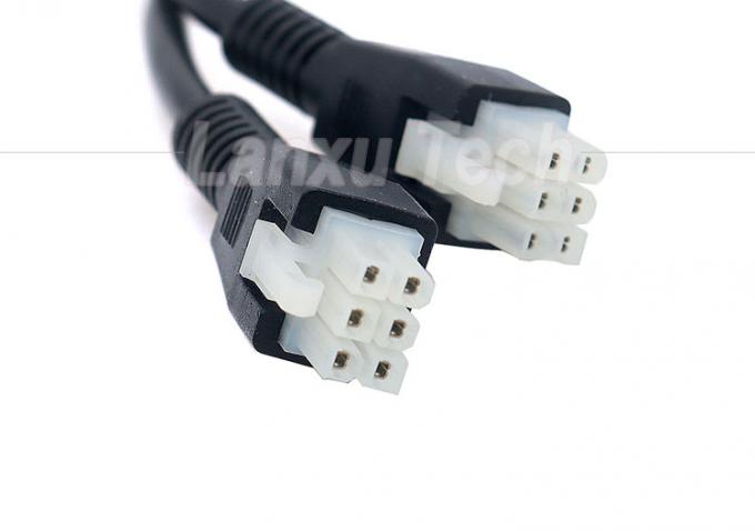 Сверхмольдированный мужской к мужскому 6 пин 2451350620 Molex Mini-Fit 4,2 мм кабель для сборки соединителя 5