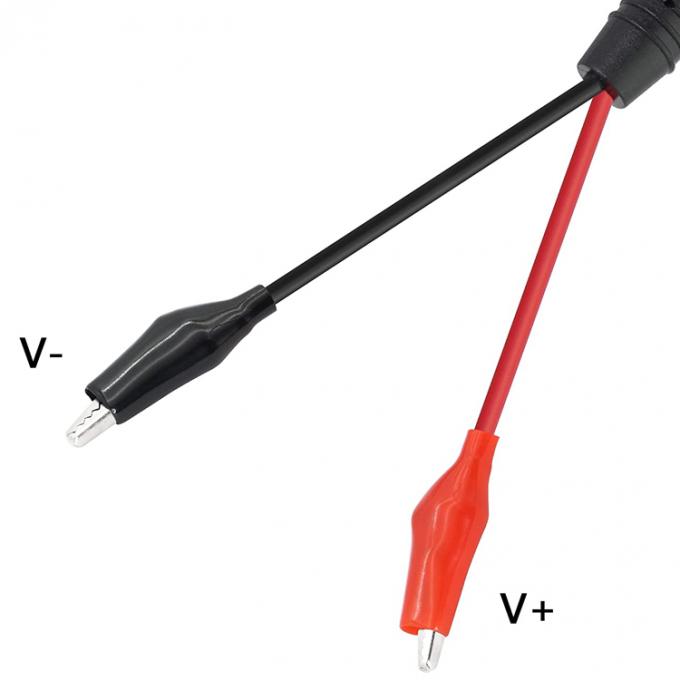 2.1mmx5.5 mm 12V DC Male Jack to Alligator Clip Power Cable Connectors для освещения камер видеонаблюдения 3