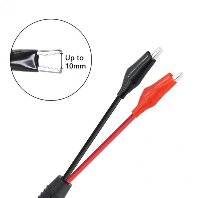 2.1mmx5.5 mm 12V DC Male Jack to Alligator Clip Power Cable Connectors для освещения камер видеонаблюдения 4