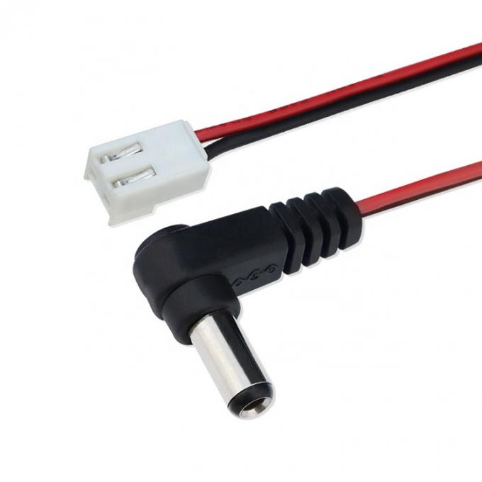 Custom OEM DC Barrel Jack to JST XH 2 Pin 2.54 Pitch Power Cable (Подключатель электропитания по специальному заказу) 3
