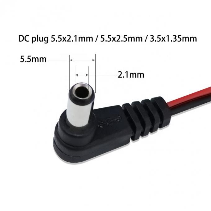Custom OEM DC Barrel Jack to JST XH 2 Pin 2.54 Pitch Power Cable (Подключатель электропитания по специальному заказу) 1