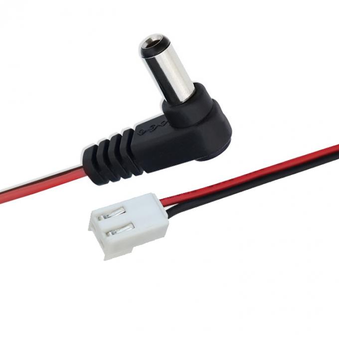 Custom OEM DC Barrel Jack to JST XH 2 Pin 2.54 Pitch Power Cable (Подключатель электропитания по специальному заказу) 4