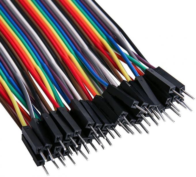 10cm 20cm 30cm Женщина к Женщине Мужчина к Мужчине 40 Pin Dupont Connector Breadboard GPIO Jumper Wires для Arduino Raspberry Pi 3