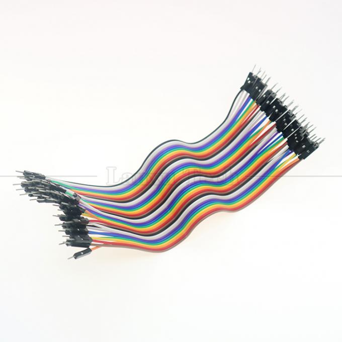 40 PIN Мужчина к мужчине 2,54 мм Dupont Breadboard GPIO Raspberry Pi Jumper Wire 5