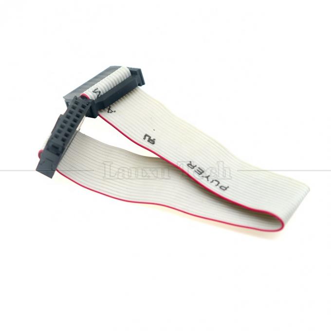 IDC 2.54mm соединитель 8 10 12 14 16 18 20 30 40 50 60 PIN 1.27mm Пич Грей плоский ленточный кабель 7