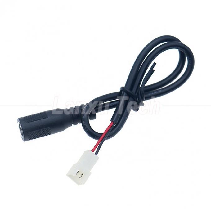 OEM настройка DC женского 5.5x2.1mm Баррель Джек до JST 2 PIN XH 2.54mm Pitch женского соединителя кабеля 0