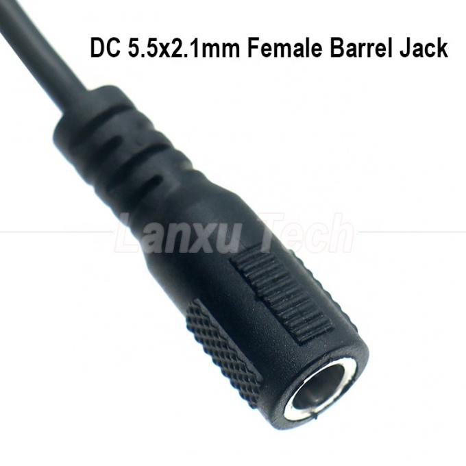 OEM настройка DC женского 5.5x2.1mm Баррель Джек до JST 2 PIN XH 2.54mm Pitch женского соединителя кабеля 3