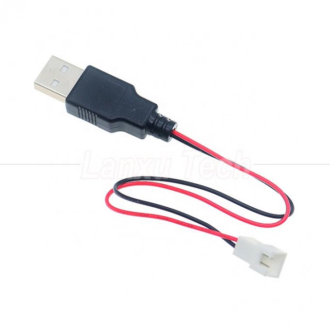USB Type A Мужчина к JST XH 2.54 Питч 2 Pin Женский разъемный кабель 0