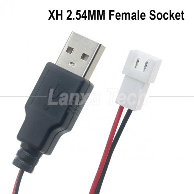 USB Type A Мужчина к JST XH 2.54 Питч 2 Pin Женский разъемный кабель 2