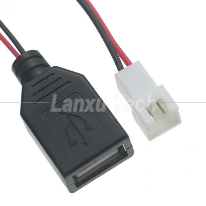 USB Type A Female к JST XH 2.54 Pitch 2 Pin Female Кабель для разъемов 1