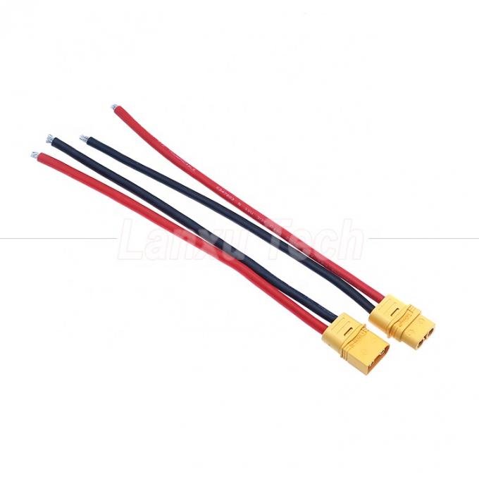 12AWG 16AWG 100mm 150mm 200mm XT30U XT60 XT60H XT90 соединитель мужской женский на обнаженные провода конечная кабельная связка для батареи двигателя Fpv 2