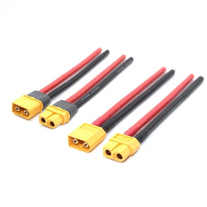 12AWG 16AWG 100mm 150mm 200mm XT30U XT60 XT60H XT90 соединитель мужской женский на обнаженные провода конечная кабельная связка для батареи двигателя Fpv 1