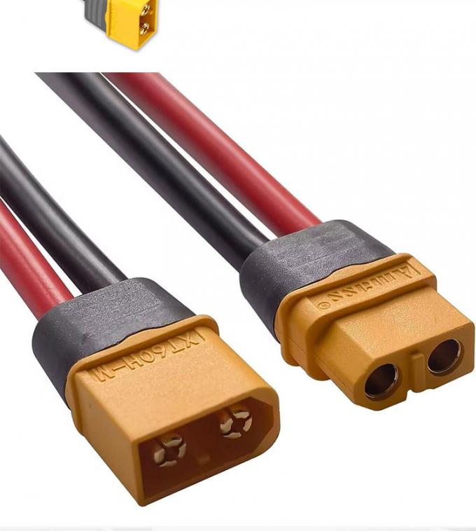 10AWG 12AWG Мужчина к женщине XT60 XT60H Коннектор расширения адаптер кабеля для солнечной панели батарейной электростанции RC 1
