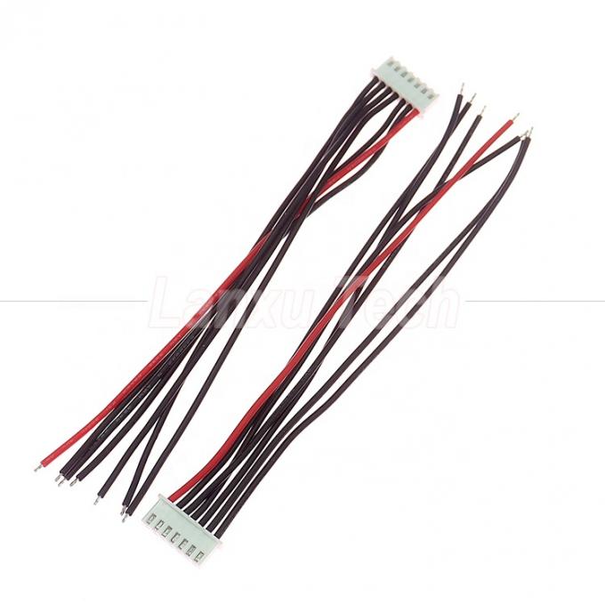 Силиконовый провод JST XH 2,5 мм 2s 3s 4s 5s 6s 7 Pin Lipo Батарейный баланс Свинцовый расширительный зарядный кабель 0
