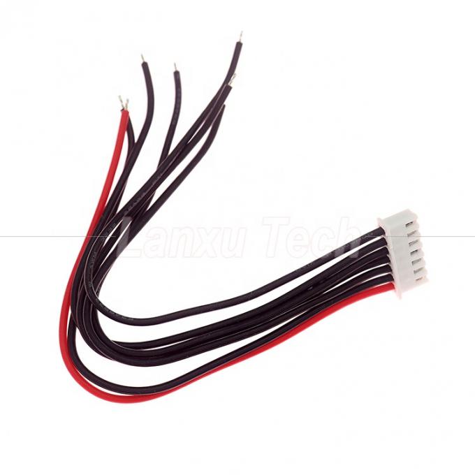 Силиконовый провод JST XH 2,5 мм 2s 3s 4s 5s 6s 7 Pin Lipo Батарейный баланс Свинцовый расширительный зарядный кабель 1