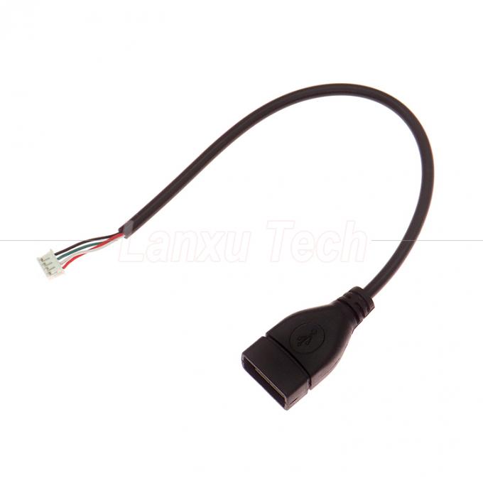 Сборка USB женского мужского к JST ZH SH VH PH XH MX соединительного кабеля 4