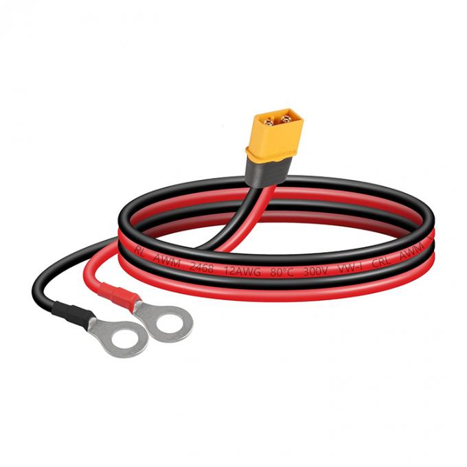 12AWG Силиконовый провод XT60 XT60H Мужчина Женщина до O Кольцевой терминал кабель для RC самолетов Игрушечные автомобили Липо батарея FPV гоночный дрон 1