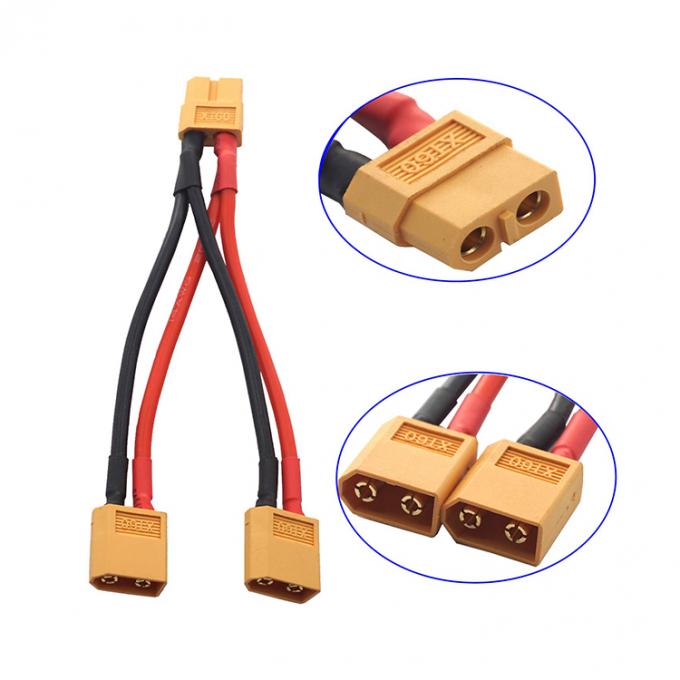 14AWG XT60 1 Женщина-мужчина Y разделитель расширительный кабель для RC Lipo батареи 1