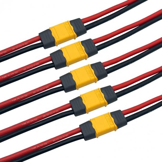 12AWG 100mm 150mm Кремниевая проволока XT60 XT60H XT60U Коннектор Мужчина Женщина Покрытие корпуса Стыковочный кабель для батареи FPV 2