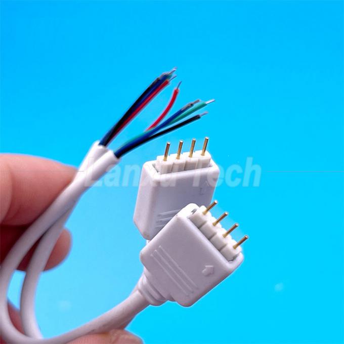 5050 LED Light Strip RGB 4 PIN соединительный кабель 0