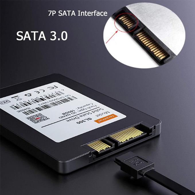 Высокая скорость 6 Гбит / с скорость передачи данных Sata Кабель питания для жесткого диска HDD SSD 8