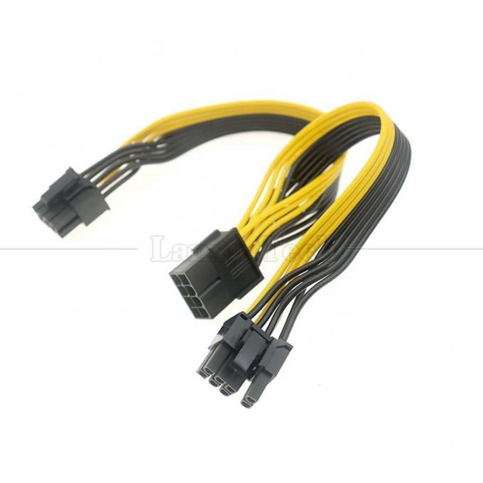 PCIe 8 Pin Мужчина на двойной 8 Pin Женщина PCI Express Графическая видеокарта GPU Splitter Кабель адаптера питания 5