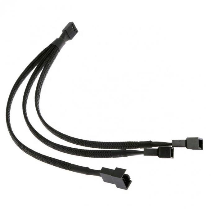 1 - 3 CPU 4 PIN Connector PC Case Контроль температуры охлаждающий вентилятор Y разделитель расширения PWM кабель 4
