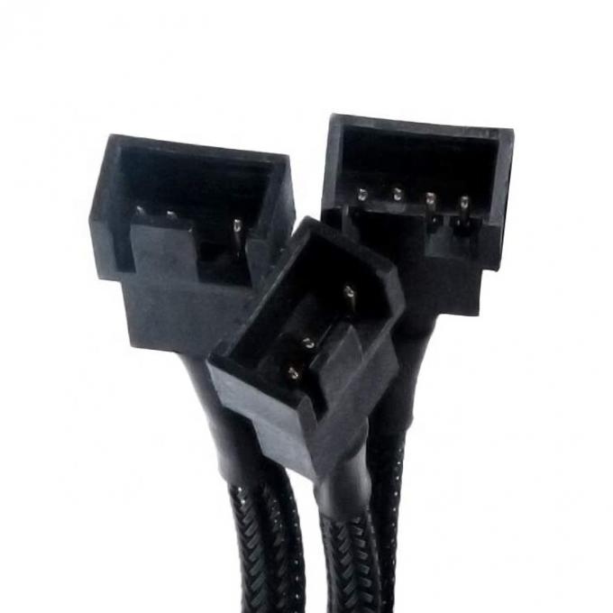 1 - 3 CPU 4 PIN Connector PC Case Контроль температуры охлаждающий вентилятор Y разделитель расширения PWM кабель 2