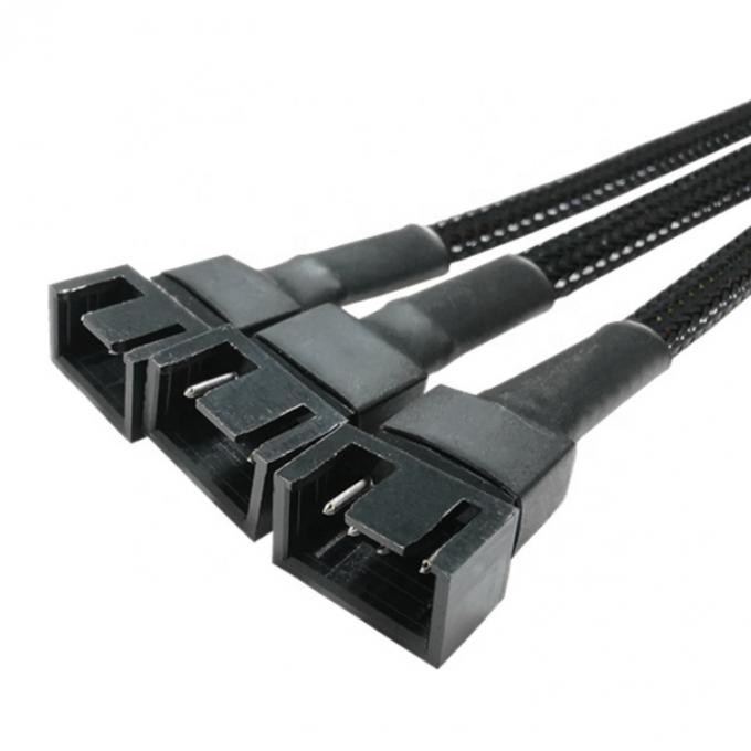 1 - 3 CPU 4 PIN Connector PC Case Контроль температуры охлаждающий вентилятор Y разделитель расширения PWM кабель 3