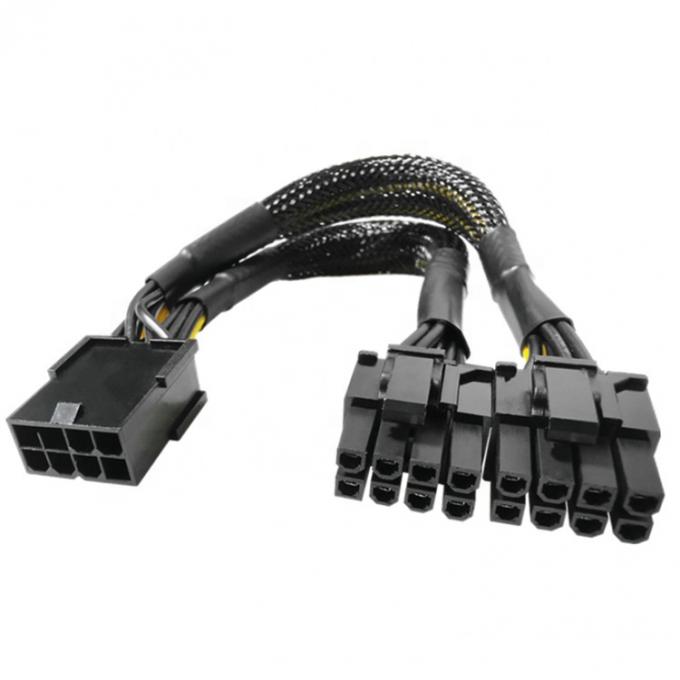 Пленка PCIe 8 Pin Female to Dual 8 Pin Male PCI Express Графическая видеокарта Кабель адаптера питания GPU 3
