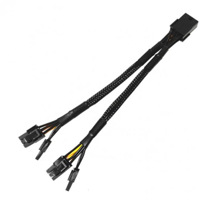 Пленка PCIe 8 Pin Female to Dual 8 Pin Male PCI Express Графическая видеокарта Кабель адаптера питания GPU 4