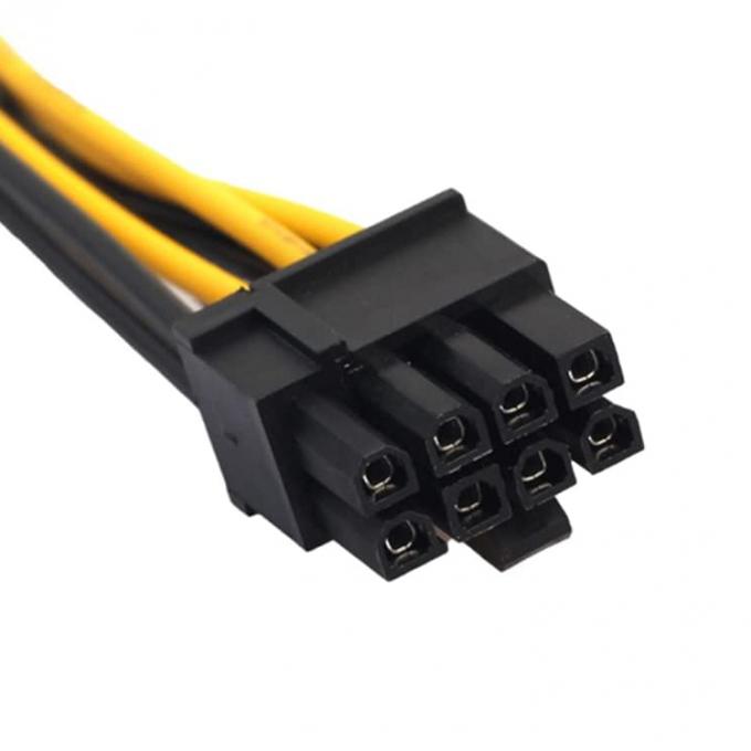 PCIe 8 Pin Male to Dual 8 Pin Male PCI Express Графическая видеокарта GPU Разделяющий кабель адаптера питания 4