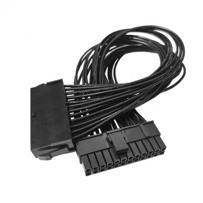 Мужчина-женщина PSU 24pin ATX расширительный кабель питания для компьютерной материнской платы 3