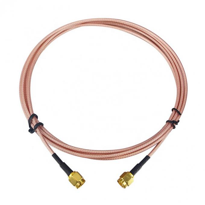 RG316 Коаксиальный RF SMA к SMA Коннекторная сборка Антенна Extender Jumper Extension Cable для Wifi FPV TV 4