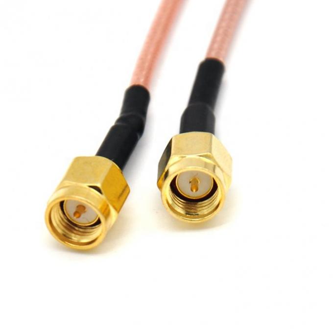 RG316 Коаксиальный RF SMA к SMA Коннекторная сборка Антенна Extender Jumper Extension Cable для Wifi FPV TV 3