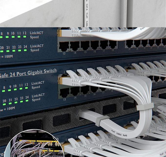 1m 5m 10m UTP FTP Shield Cat5 Cat5e Cat6 Ca6a Cat7 RJ45 Flat Ethernet Patch Network Lan Cable для маршрутизатора 8