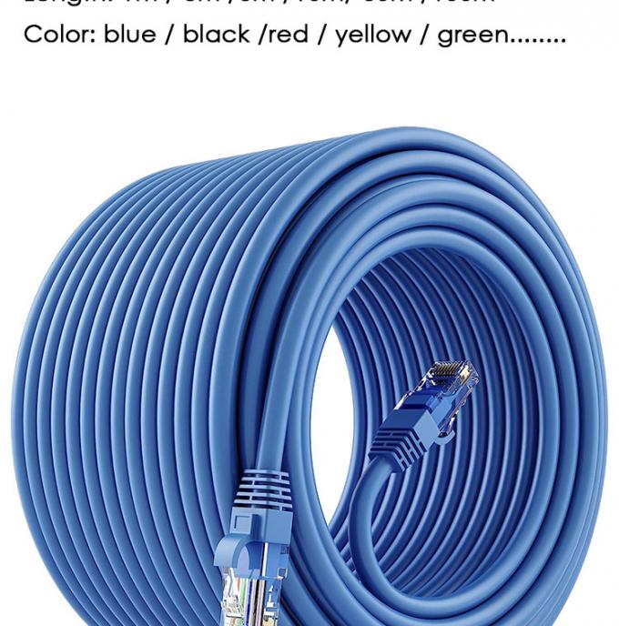 OEM высокое качество Pure Cooper Shield FTP UTP STP SFTP Cat5 Cat5e Cat6 Cat6a Cat7 Cat8 RJ45 Ethernet Patch Lan Сетевой кабель 1