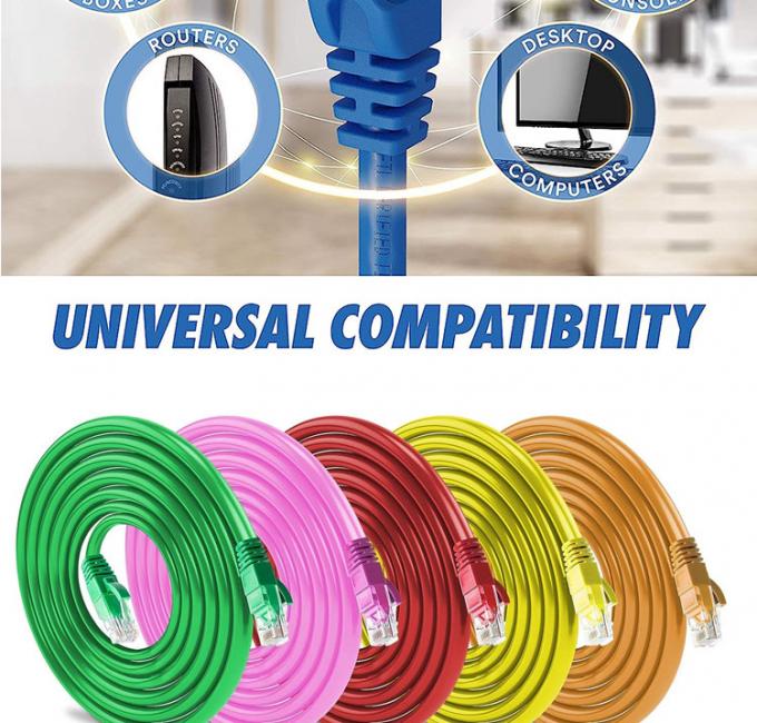 OEM высокое качество Pure Cooper Shield FTP UTP STP SFTP Cat5 Cat5e Cat6 Cat6a Cat7 Cat8 RJ45 Ethernet Patch Lan Сетевой кабель 7