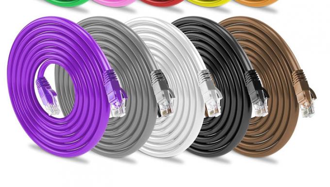 OEM высокое качество Pure Cooper Shield FTP UTP STP SFTP Cat5 Cat5e Cat6 Cat6a Cat7 Cat8 RJ45 Ethernet Patch Lan Сетевой кабель 8