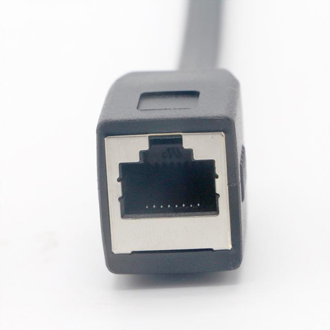 Настройка для мужчин и женщин Cat5 Cat5e Cat6 Cat7 8P8C RJ45 8p8c Ethernet кабель расширения сети 1