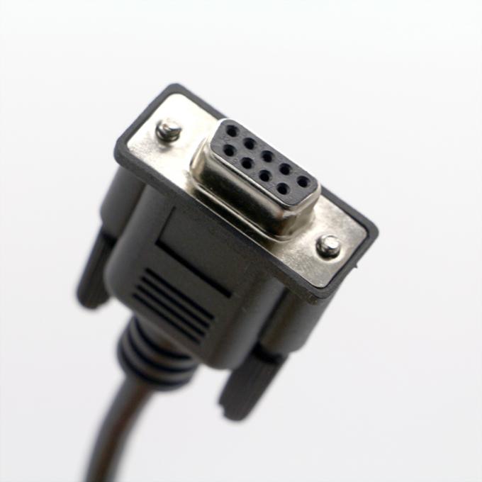 DB9 женский RS232 серийный к RJ45 женский кабель разъема 2