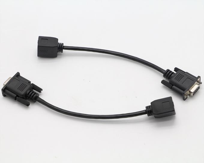 DB9 женский RS232 серийный к RJ45 женский кабель разъема 5