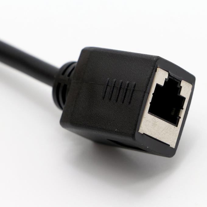 Настройка 1M 2M 8P8C RJ45 женский к RJ45 женский кабель Ethernet сети Socket Lan 1