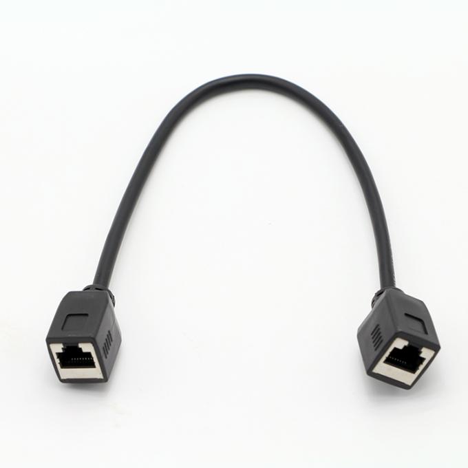 Настройка 1M 2M 8P8C RJ45 женский к RJ45 женский кабель Ethernet сети Socket Lan 4