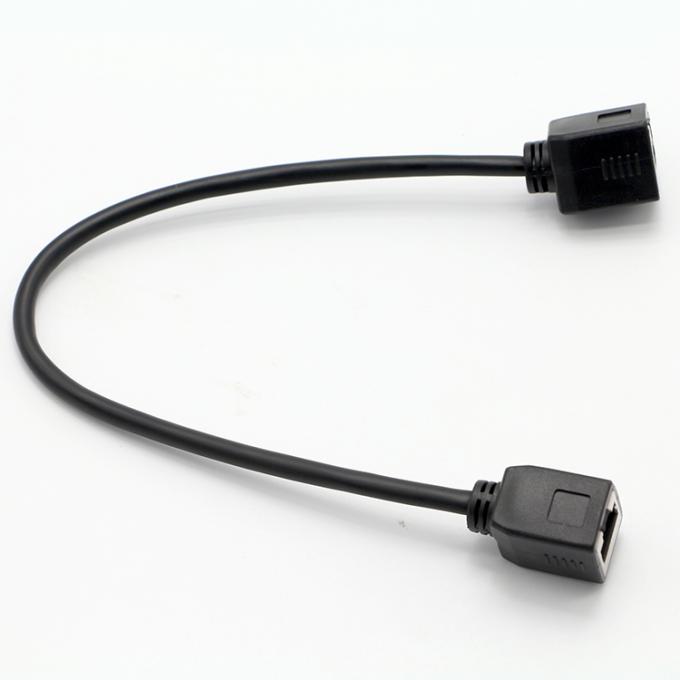 Настройка 1M 2M 8P8C RJ45 женский к RJ45 женский кабель Ethernet сети Socket Lan 5